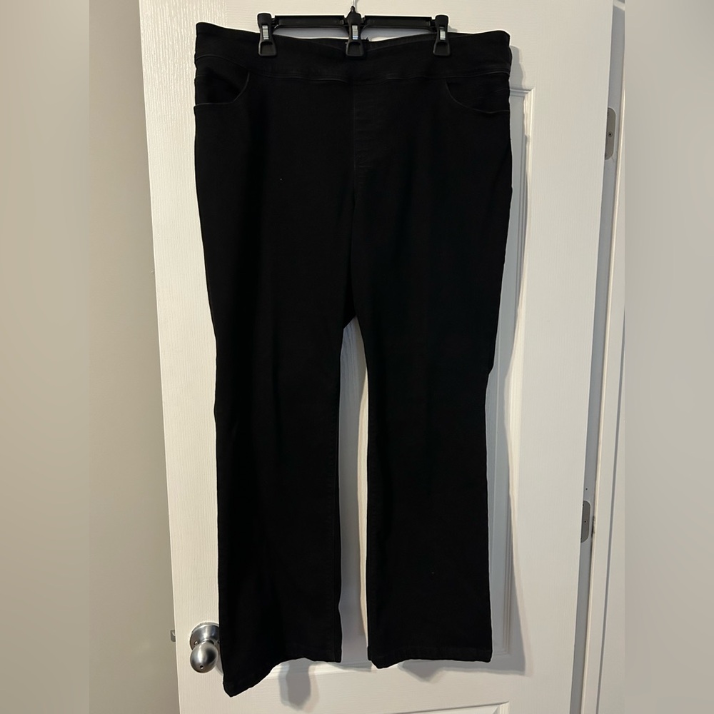 Westbound Black Women's Trousers with Branded Waist Label
